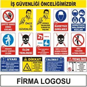 İş Güvenliği ve Tehlike Uyarı Levhaları